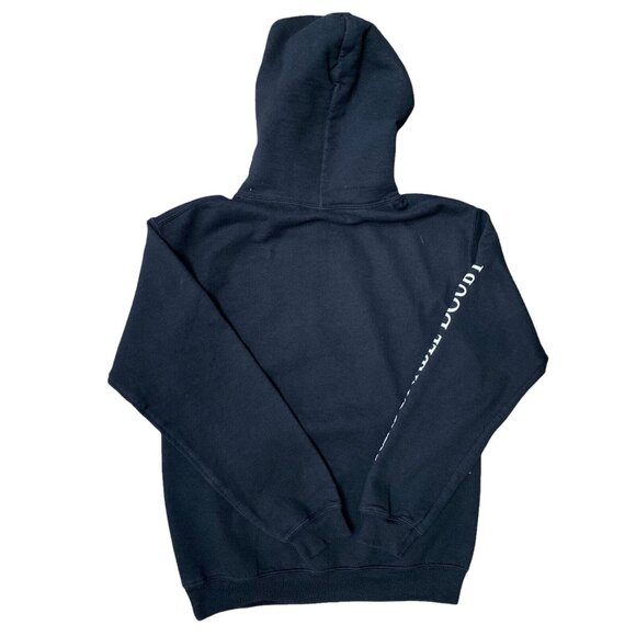 JAY Z Reasonable Doubt Hoodie Size Small Logo Graphic Black White HTF - Picture 5 of 7